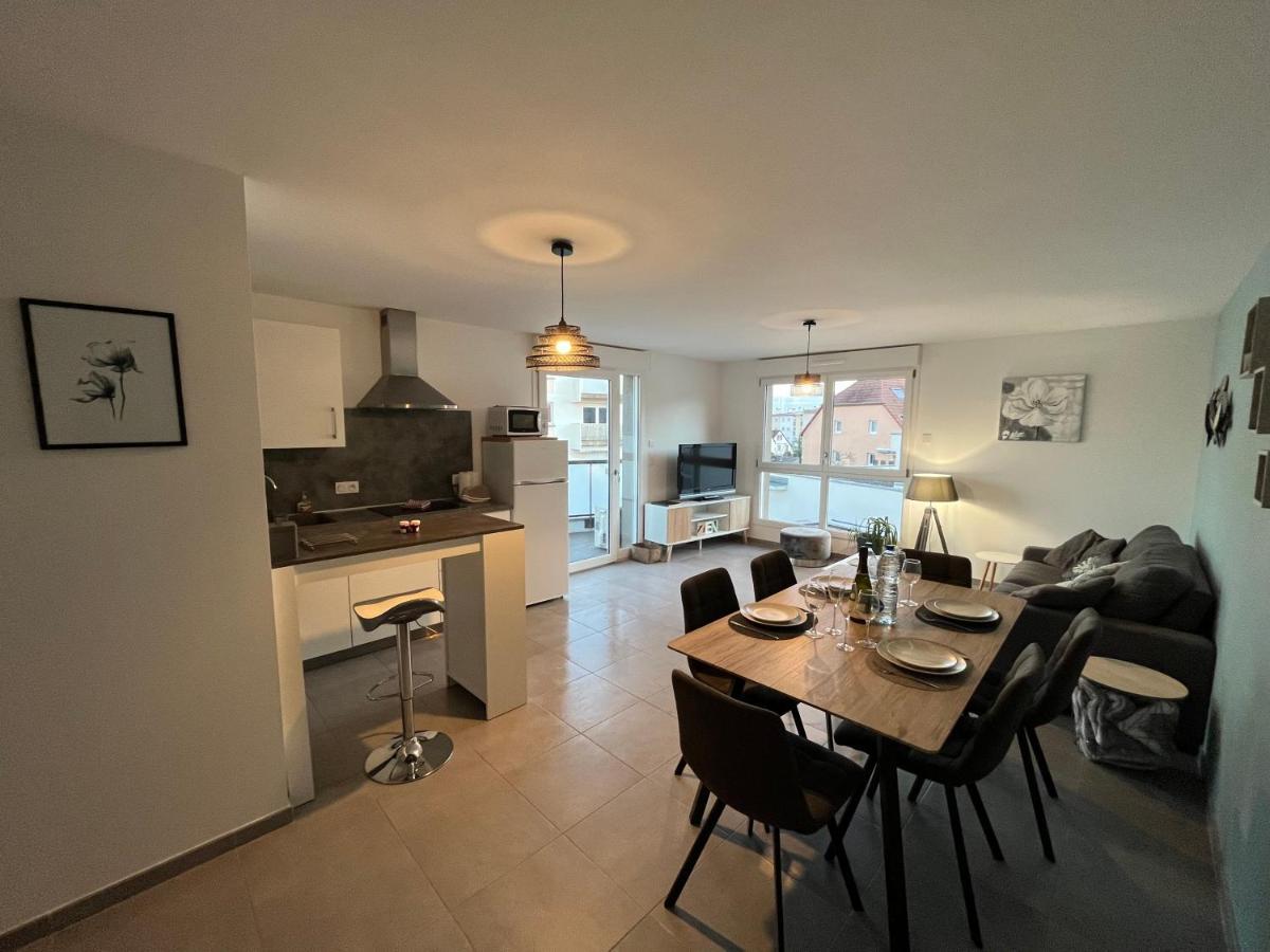 Appartement Magniolia Proche Centre Ville Colmar Eksteriør billede